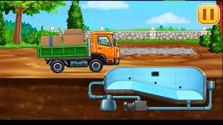 Truck games for kids - build a house - Game Android # Episode 7 screenshot 3