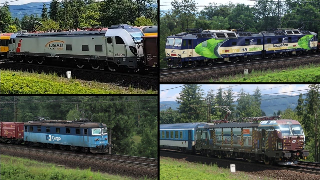 Vlaky Bocanovice (Boconowice) 15.7. 2025  ! ZSSKC Dvojčata !