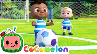 Soccer Song (Football Song) | Singalong with Cody! CoComelon Kids Songs image