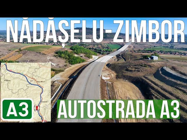 AUTOSTRADA A3 Nadaselu-Zimbor | Stadiu lucrari 20.09.2024 - YouTube