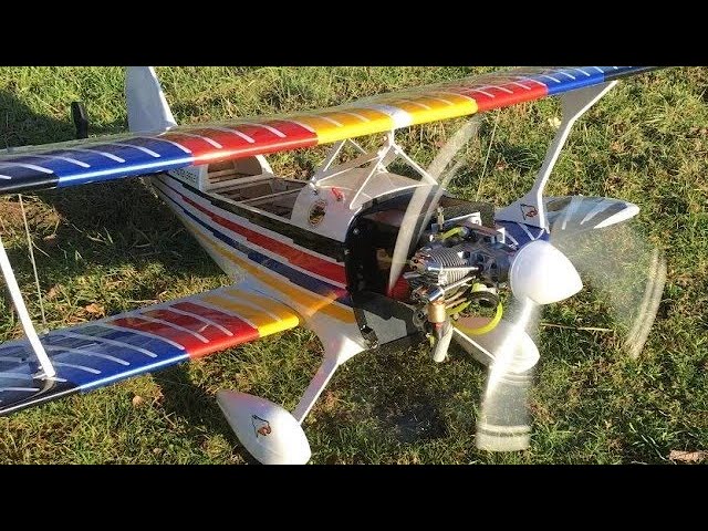 Saito Fg 21 Smoke Four Stroke Gasoline Seagull models Christen