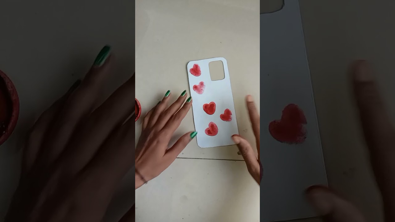 Easy DIY mobile cover design ❤️❤️