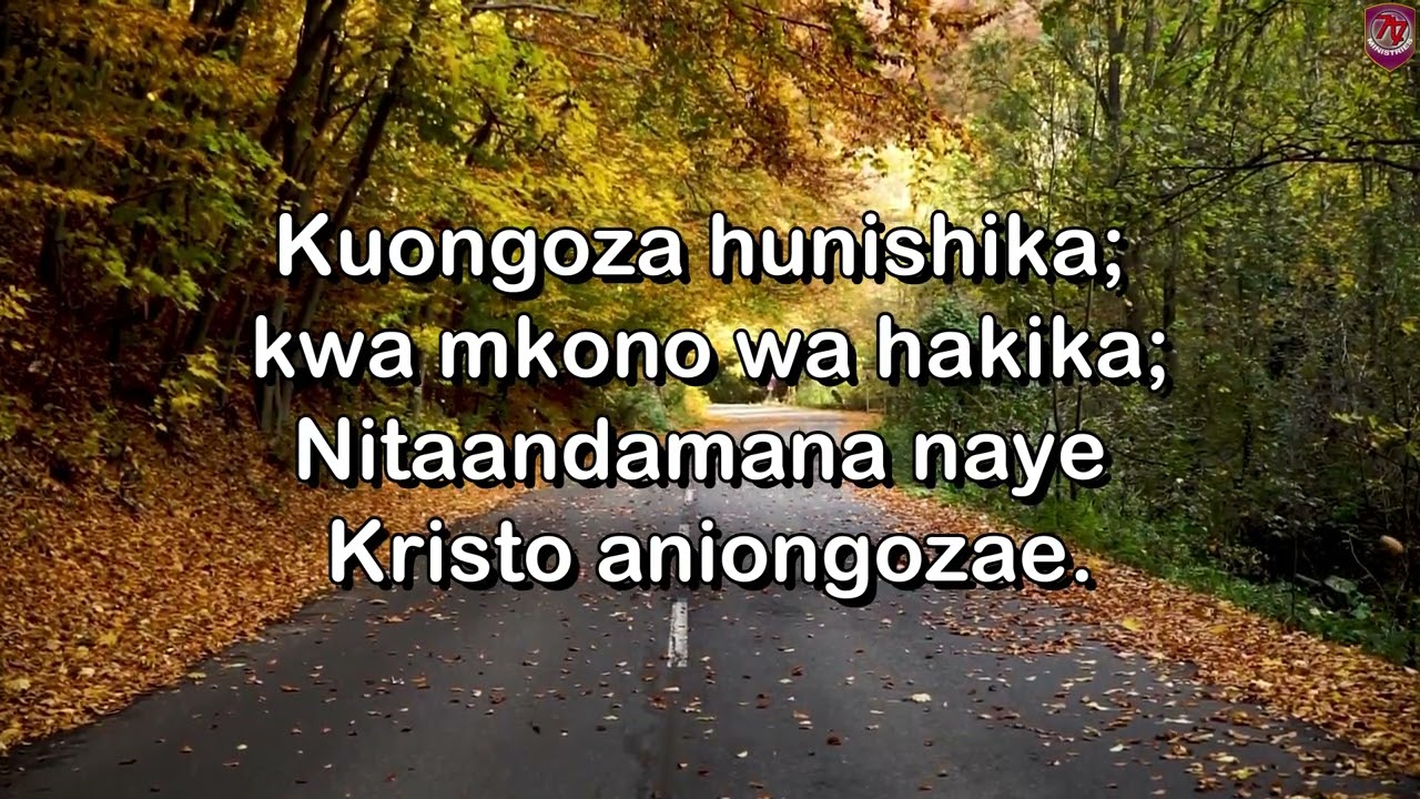 Huniongoza Mwokozi. Nyimbo za Kristo No:151 by Gideon Kasozi