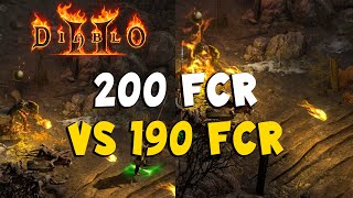 200% FCR, How Much Faster is It Really? Diablo 2 Resurrected / D2R