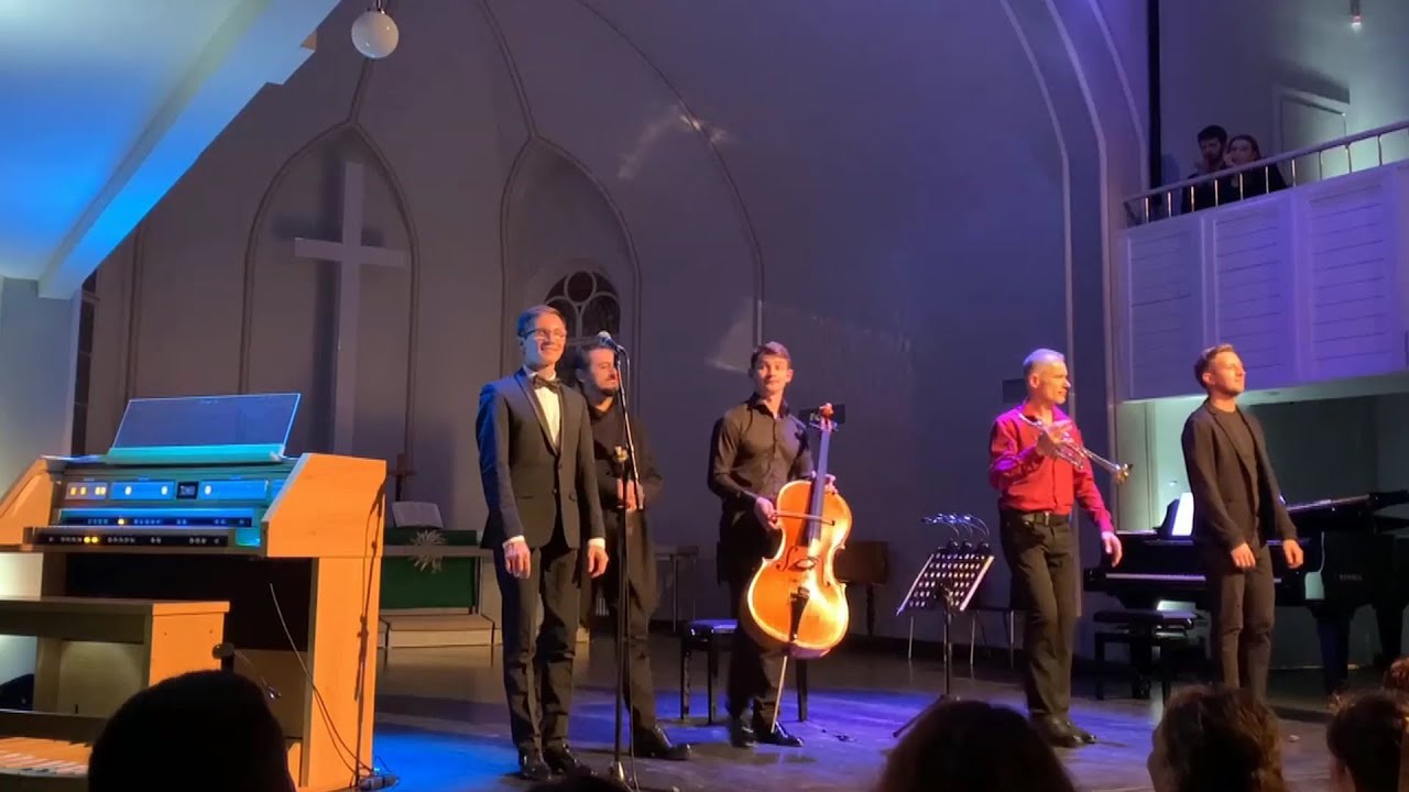 Leonard Cohen - Hallelujah in Jaani Kirik / Леонард Коен - Аллилуйя