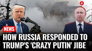 Kremlin Responds to Trump’s ‘Crazy Putin’ Jibe, Says Emotions Are Running High | Russia Ukraine War