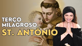 Rosário Apressado  e Benzimento de Santo Antônio | Oração milagrosa de Santo Antonio
