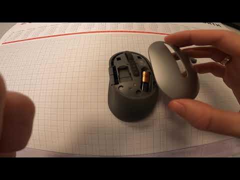 dell wireless mouse not working red light