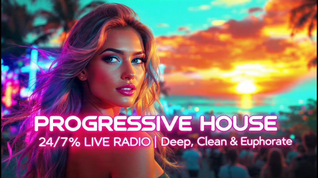Progressive House 24/7 Live | Deep, Clean & Euphoric