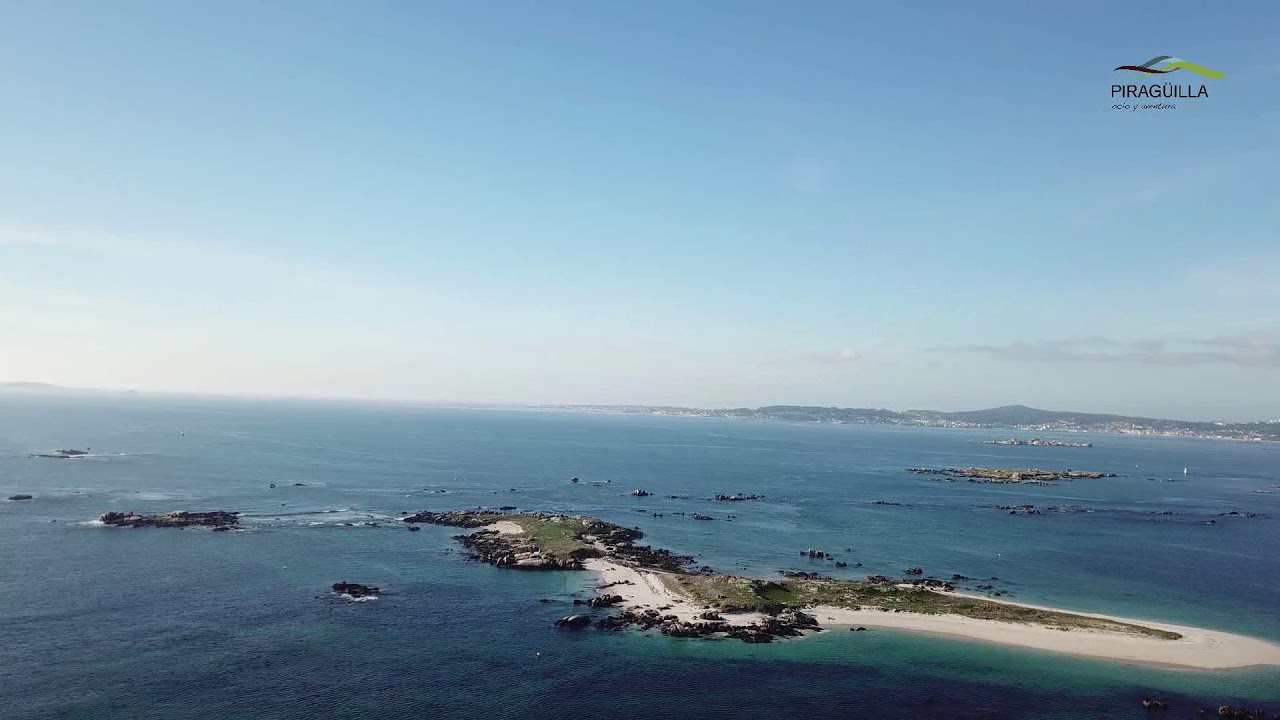 A Illa de Arousa a vista de pájaro .Piragüilla Ocio y Aventura arousa norte