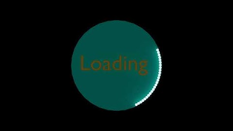loading bar for app made with blender 3d