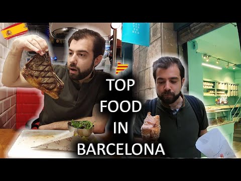 Best Barcelona FOOD 🔥 (🚨🚨 You have to see this before coming to Barcelona | افضل مطاعم برشلونة