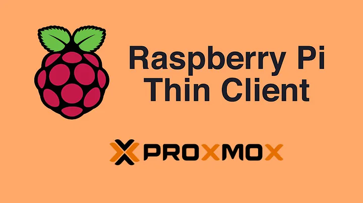 Raspberry Pi THIN CLIENT for Proxmox VMs