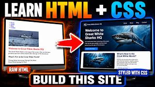 HTML & CSS Full Course for Beginners – Build a Real Responsive Website From Scratch