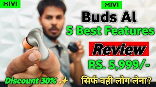 Mivi Buds Ai Review 🔥| Confirm Launch Date And Price ⚡| mivi buds ai earbuds | Mivi Buds Al