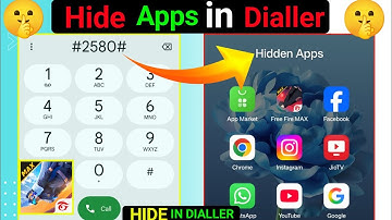 😍How To Hide Apps in Dialer [ Games/Apps ] Dialer Me App Hide Kaise Kare | Hide Apps In Dialer 2025