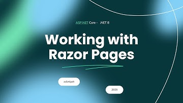 ASP.Net Core: Working with Razor Pages: Part3 - @Section