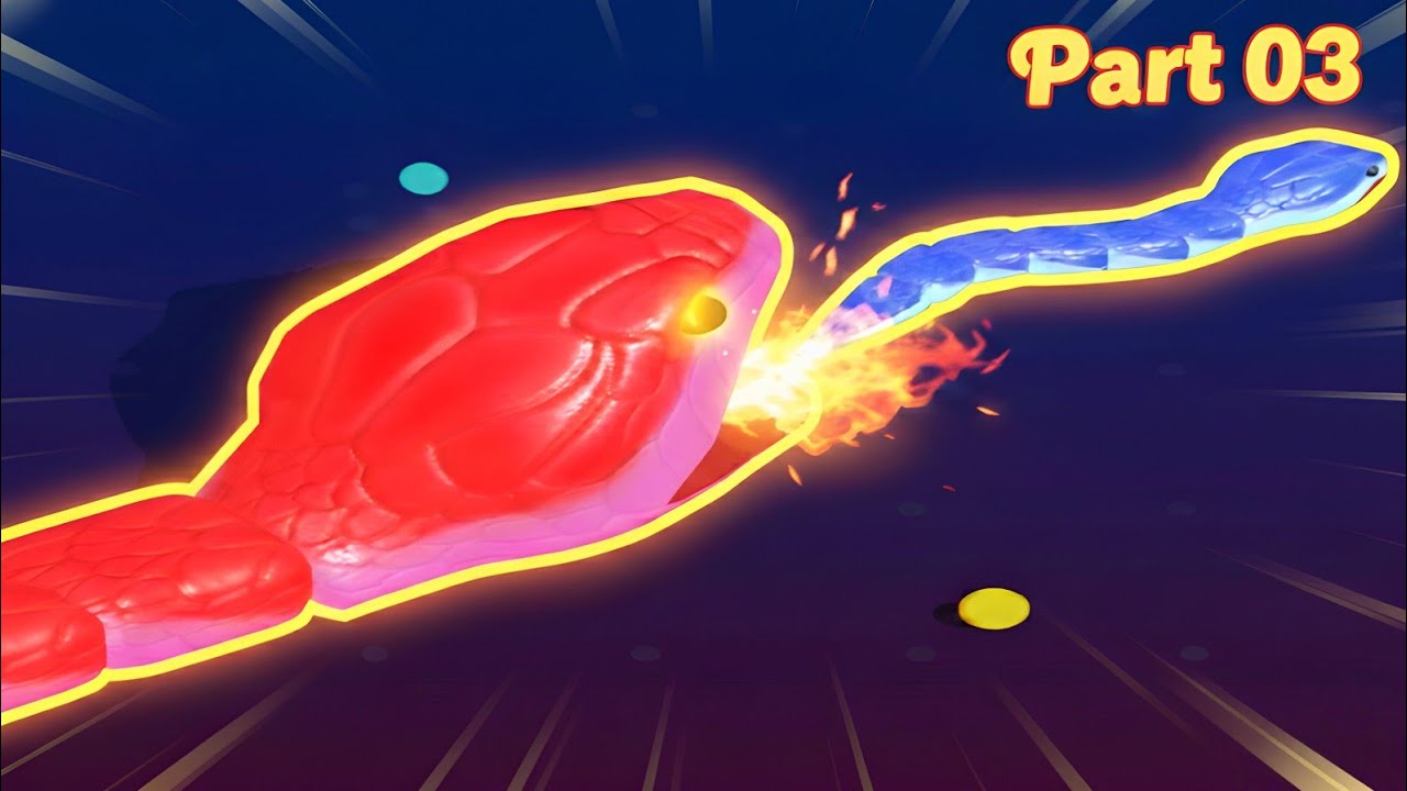 Snake Clash.io / Walkthrough Gameplay, Max Level, Part 03 