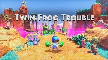 ASTRO BOT | Twin-Frog Trouble DLC Level Gameplay | Vicious Void New DLC Level Gameplay