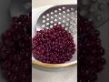 Perlas de ar&aacute;ndanos (por cada 100 ml 1 gr de Agar) #recetas #cocina #chef #youtube #altacocina