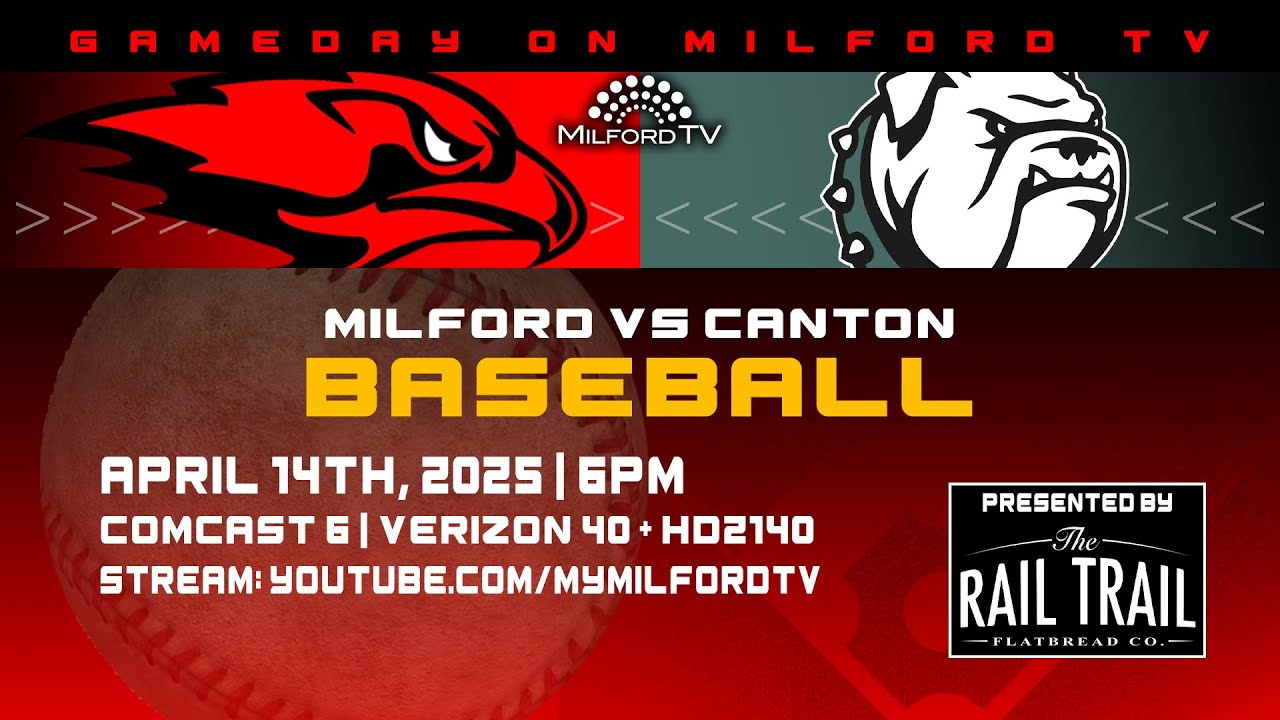 Milford Scarlet Hawks Baseball - April 14, 2025 vs Canton