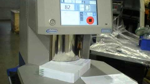 Paper counting machine - Vacuumatic Vicount 3 - Bench Top model counting leaflet samples