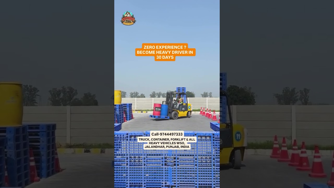 ⁣Call - 97444 97333 | Become Heavy Driver In Just 30 Days With World Skills Organisation, Jalandhar