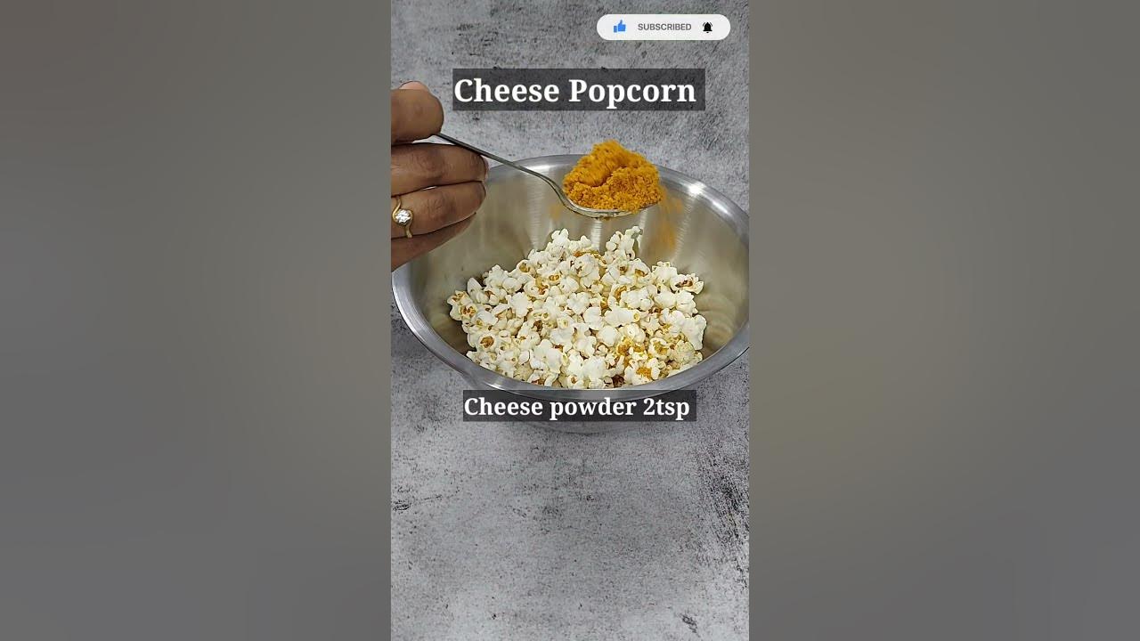 Cheese Popcorn Recipe - Sharmis Passions