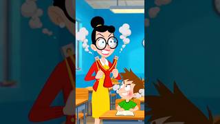 Angry Teacher😂🤪🤣 #funny  #cartoon  #animation  #crazy
