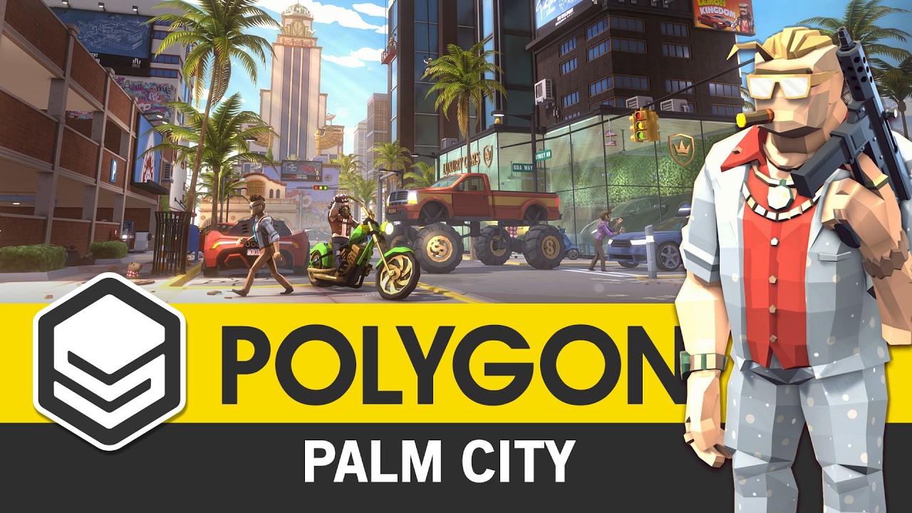 POLYGON - Palm City - Art by Synty, video preview 2