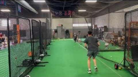 Sean Dooley Outfield Throwing Velocity- 90mph
