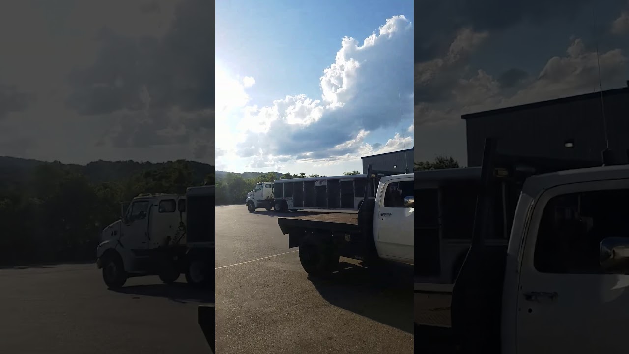 C10 cat straight piped in a beer truck