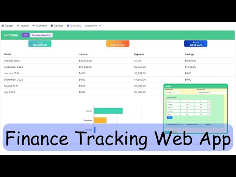 Budgeting and Expense Tracking  Web App #googlesheets #appsscript