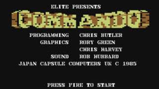 Music-Commando Remix by  Rob Hubbard ! Commodore 64 (C64)