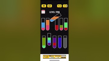 Water Sort Puzzle level 1768