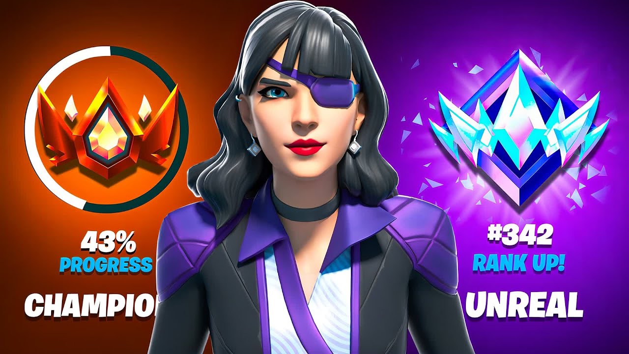 ?LIVE! - Fortnite Ranked Champion To Unreal