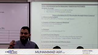 CAF 06 MFA || Muhammad Asif, FCA || Autumn 2024 Session || Lecture 69