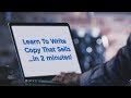 Write Better Headlines...in 2 minutes!