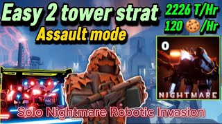 Best TDX Solo Robotic Invasion Assault mode Grinding Strat For Beginners (Cheap And Easy)