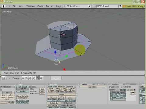Blender Modeling Tutorial - Fedora Hat Part 1 of 2