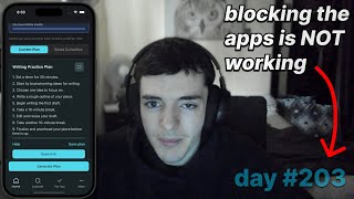 i made an app to END doomscrolling (day 203 build log)