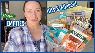 Vegan Empties! | Hits &amp; Misses! | Trader Joe&#39;s Items &amp; More! | June 2023