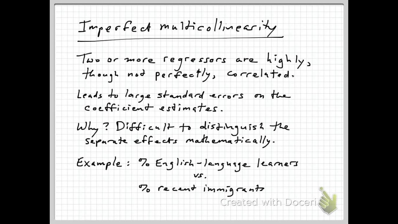 Multicollinearity - YouTube