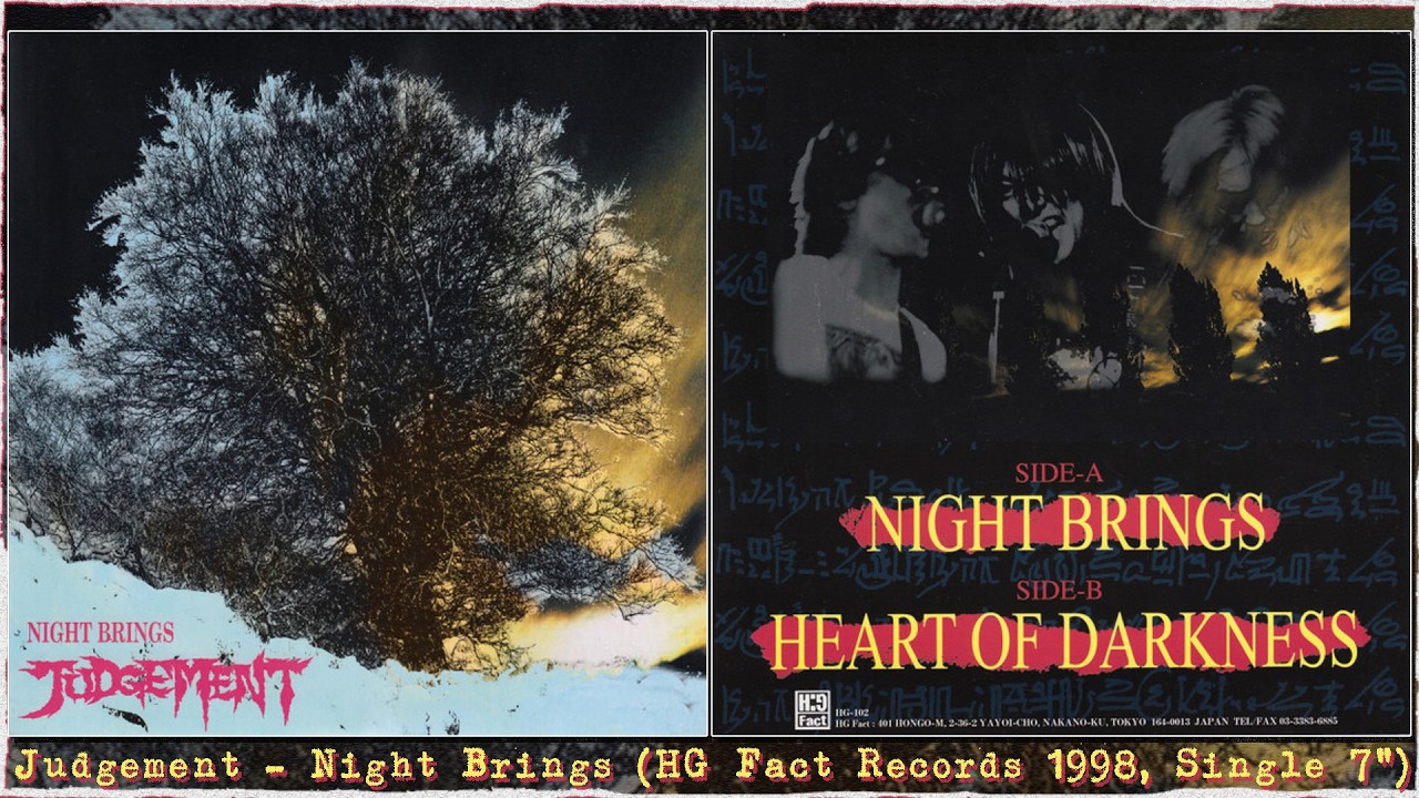 JUDGEMENT - Night Brings (Tokyo hardcore, HG Fact 1998, Full 7