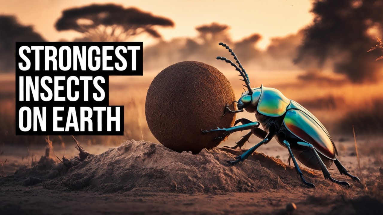 Most Strongest Insect Strongest insects on Earth - YouTube