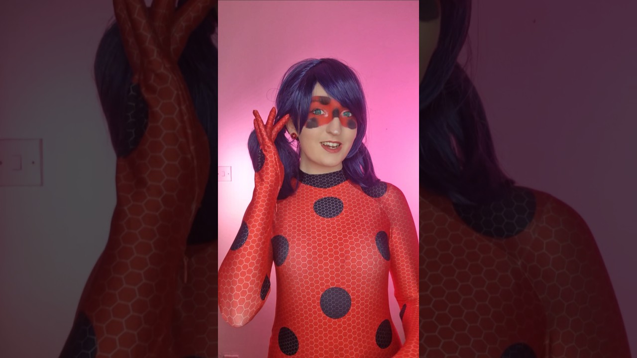 🐞🐈‍⬛Ladybugs ANXIETY is so relatable🐈‍⬛🐞 Miraculous ladybig cosplays #miraculousladybug  #cosplay
