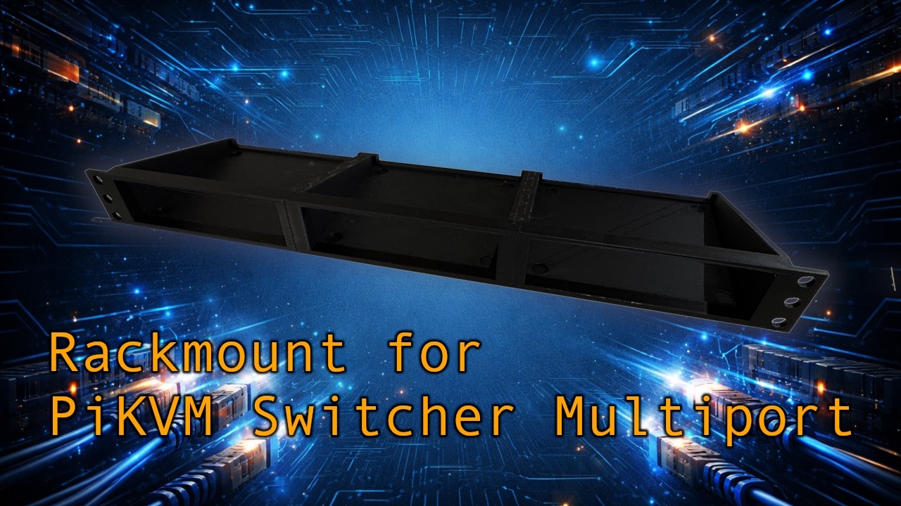 You need this rackmount for PiKVM!