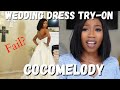 COCOMELODY Wedding Dress Try-On Review