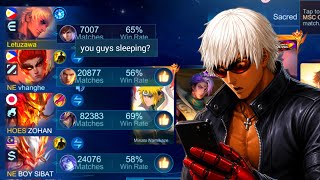 I FINALLY MET THE CRAZIEST PLAYERS IN MLBB ☠️ (i got humbled) screenshot 1