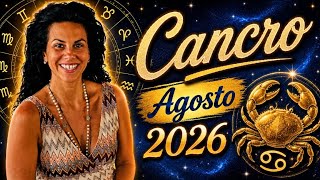 Cancro 💝 TUTTO AL MOMENTO GIUSTO! Metá Agosto 2026 Lettura Tarocchi